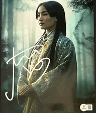 Anna Sawai Toda Mariko Signed 8x10 Shogun Monarch Autograph Beckett Bas Coa