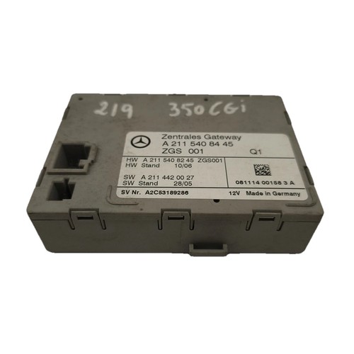 (M50) A2115408445 Orig MERCEDES-BENZ E-Klasse W211 Steuergerät Zentrales Gateway