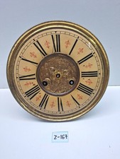 Antikes Wanduhrwerk / Zifferblatt HAU Hamburg American D.R.P. Patent 147823