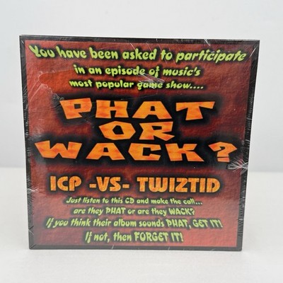 INSANE CLOWN POSSE ICP vs. TWIZTID Phat or Wack promo sampler CD 1999 SEALED
