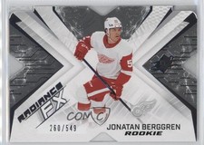 2022-23 SPx Radiance F/X Rookies 260/549 Jonatan Berggren #RFX-64 15wf