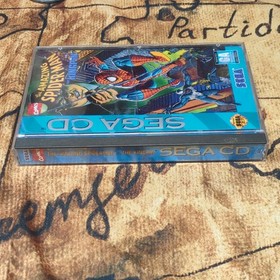 SEGA The Amazing Spider-Man vs. The Kingpin (Sega CD) Manual Included