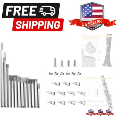 Clarinet Repair Kit Tools，35 Pcs Clarinet Maintenance Repair Replacement Kit,...
