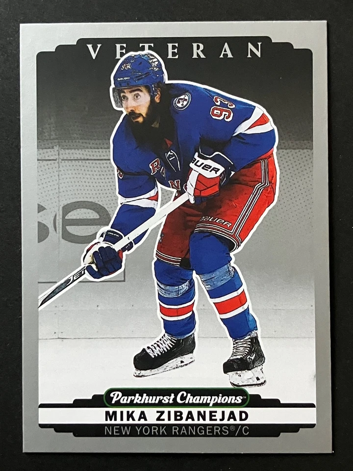 2022-23 Parkhurst Champions RCs, Veterans, Auto, Silver, Rainbow Parallels - Image 3 of 4
