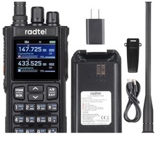 RT-900 8W Multi-Band Ham Radio Walkie Talkie, 256CH VHF/UHF Two-Way Radio, Air B