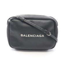 BALENCIAGA Everyday Camera Bag S Shoulder Bag Black Used