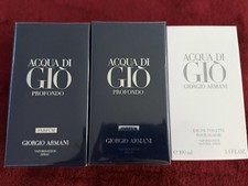 Giorgio Armani Acqua Di Gio Profondo Parfum Spray, 3.4 fl oz Regular Size