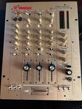 Vestax PMC-270A Rotary DJ Mixer Modified Analog Mixer Black PGM Input Damage