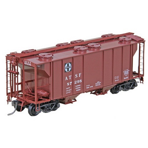 Tolva cubierta Kadee 8638 HO Santa Fe PS-2 #87298 LN/caja | Condition: Used