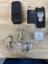 Emtek EMP1101US19 EMPowered August Keypad Deadbolt, Modern Brass, Flat Black