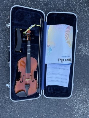 Strobel ML80 Student Series Violin Outfit 1/2 Size 2007 Hard Case And Bow