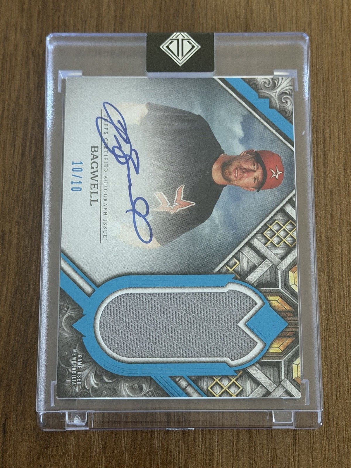 2025 Topps Transcendent Collection Jeff Bagwell Autograph Relic /10 Astros
