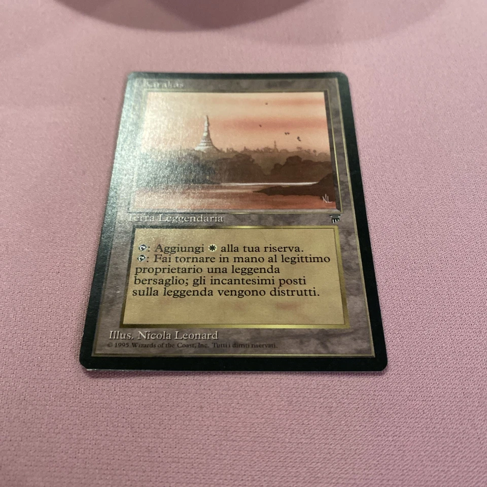 MTG 1X Karakas X1 (Italian) Legends Magic - NM/M Free Shipping - Image 2 of 4
