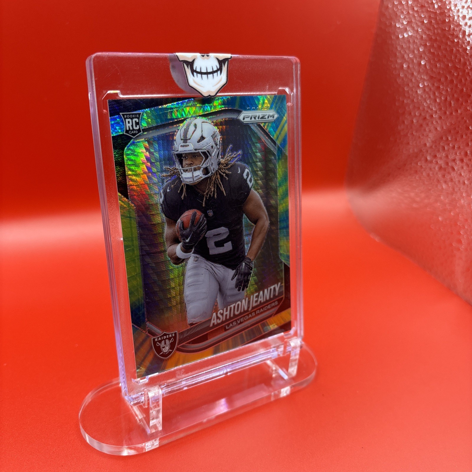 2025 Panini Prizm - Rookies Ashton Jeanty #315 Hyper Prizm /200 (RC)