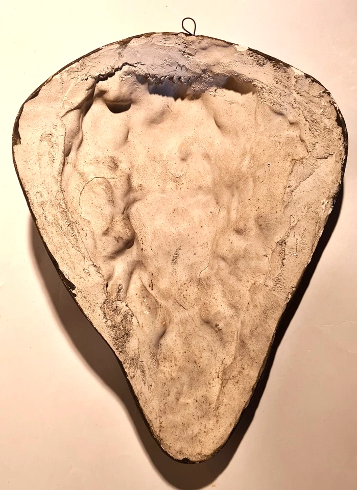 MASQUE DE BACCHUS SCULPTURE 19° - Photo 3/3