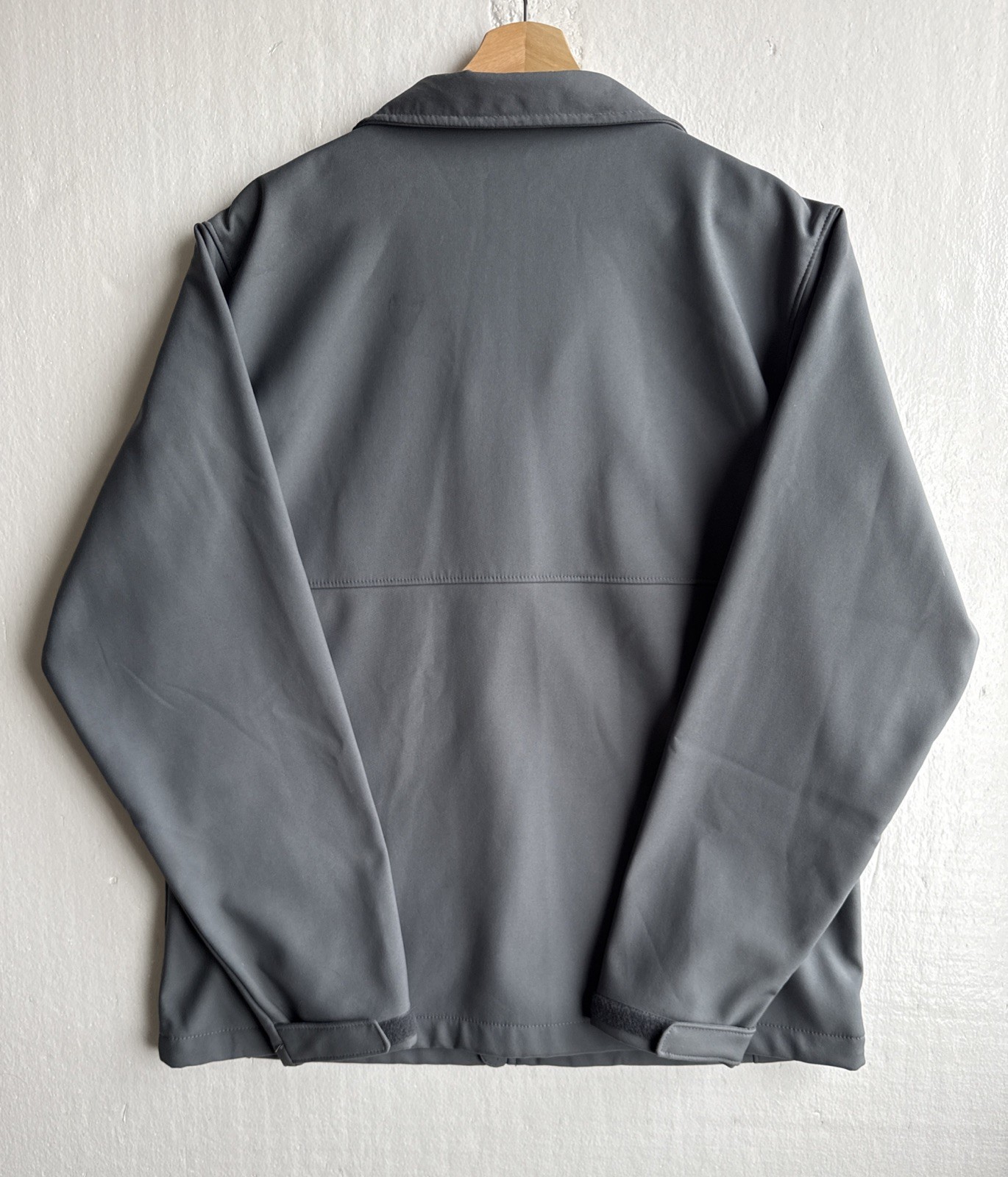 Columbia Jacket Full Zip Ascender Softshell Gray … - image 3