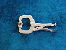 Vtg PETERSEN DEWITT VISE GRIP 6SP 6” LOCKING "C" CLAMP PLIERS USA.