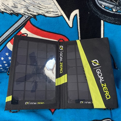 #ad Goal Zero Nomad 7 Portable Solar Panel Only No Cables No Batteries Tested $18.99