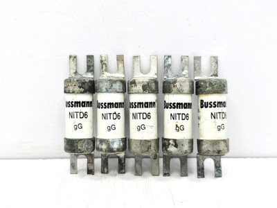 NITD-6 TRAP TIME DELAY FUSE 68417 OMNIPURE 12M LOT OF 5
