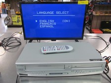 Sylvania DV220SL8 DVD/VCR Combo W/Remote TESTED