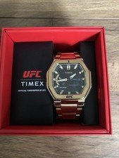 Timex rare boxed  Mens UFC Colossus Watch, hard to find 
