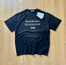 Acne Studios T-Shirt Schwarz M Stockholm 1996