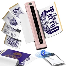 TP88 Tattoo Stencil Machine- Tattoo Transfer Printer with 10pcs Transfer Pape...