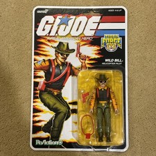 GI Joe Super 7 Wild Bill Tiger Force ReAction 3.75 in Action Figure Brand New