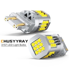3156 3157 4157 Led Backup Reverse Light Bulbs 6000k Xenon White Bright 2x 3156 3157 4157 Led Backup Reverse Light Bulbs 6000k Xenon White Bright 2x