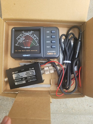 CMX-3 COMET SWR & Power Meter 140-525MHz All-Time Multi Media Monitor - Zdjęcie 7 z 8