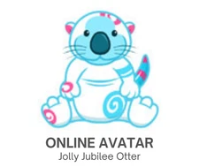 Webkinz Classic Jolly Jubilee Otter Christmas Pet Code Only