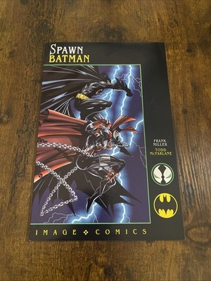 Spawn Batman (7.5 VF-) Newsstand Variant - Todd McFarlane Frank Miller - 1994