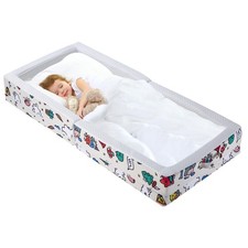 Portable Foldable Toddler Travel Bed   Air Layer Fabric Soft Foam Floor Cr