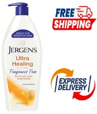 Jergens Ultra Healing Dry Skin Lotion, Hand and Body Moisturizer for Quick Absor