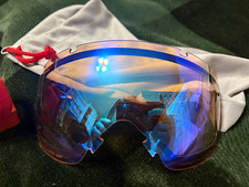 Smith I/O Ski Goggles Mirrored Multicolor Lens UV400 Black Frame Adjustable