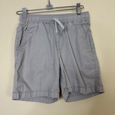 Old Navy Boys Khaki Shorts Large Drawstring Elastic Waist Shorts 10-12 Cotton