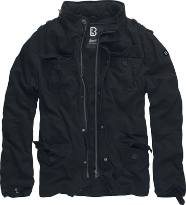 Brandit Übergangsjacke Herren Britannia Jacket schwarz Basics