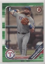 2019 Bowman Draft Green 38/99 Davis Wendzel #BD-81 0en0