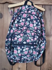 Vans Rose Floral Off The Wall Backpack Red Black Satchel Purse School Bag Skate