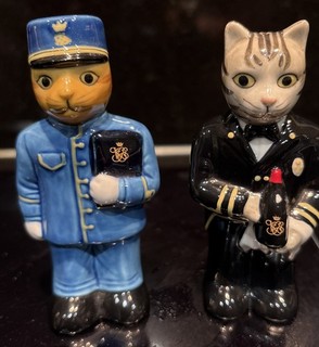 Venedig Simplon Orient Express Wachtel Salz & Pfeffer Katzen