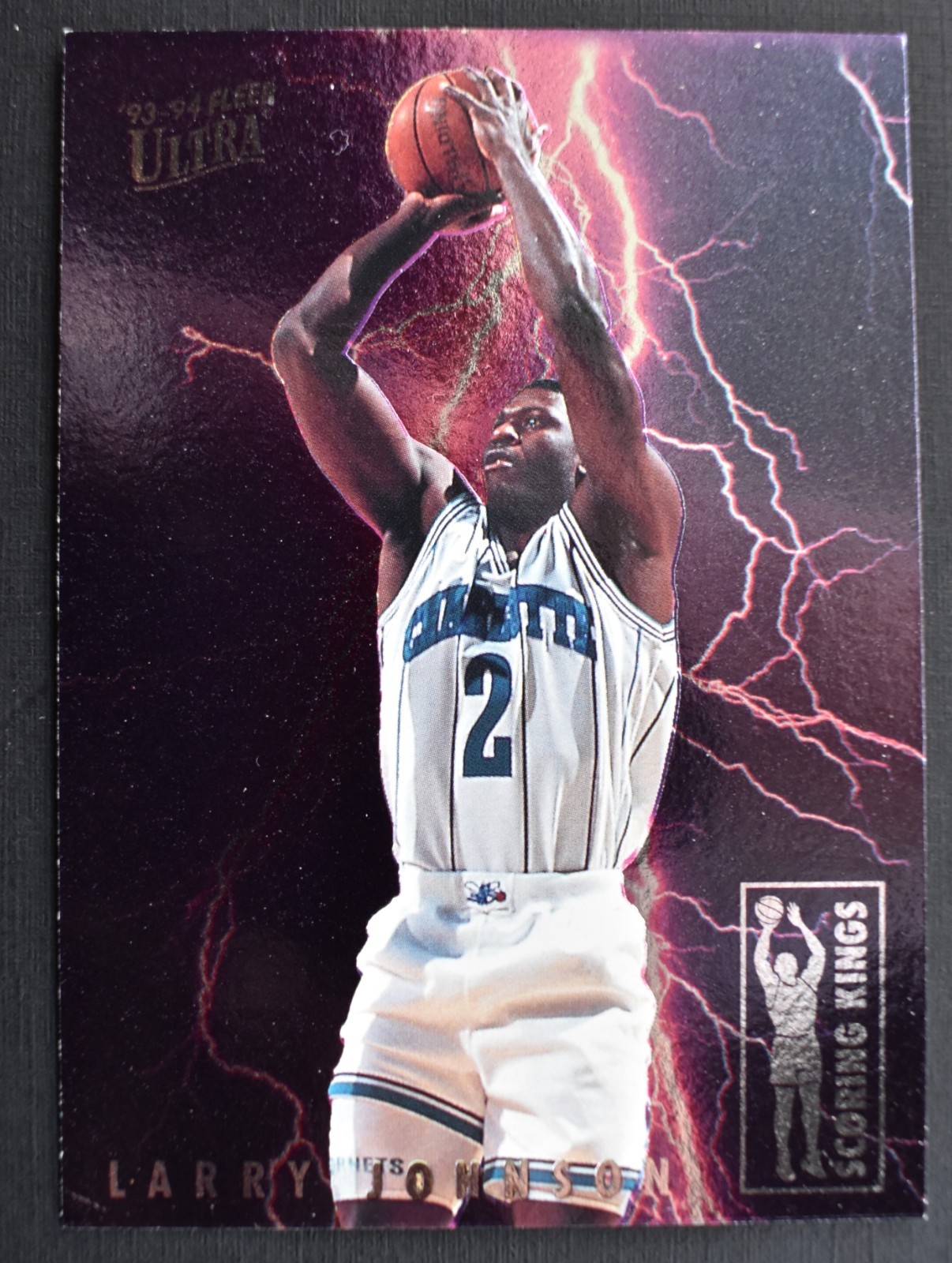 1993-94 Fleer Ultra Scoring Kings Larry Johnson #4 NM-MT or Better! MINT! HOT!