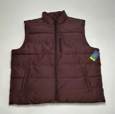 Men's NWT Puffer Vest Pamina Plum Big & Tall Size XXL