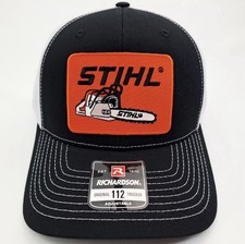 Stihl Embroidered Patch Hat Cap Vintage Trucker Style Mesh Snapback Rich 112
