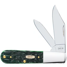 CASE XX POCKET KNIFE BARLOW GREEN KENTUCKY BLUEGRASS BONE