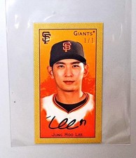 2025 Topps T205 JUNG-HOO LEE! 1/1 CHRISTY MATHEWSON BACK! ONE OF ONE!