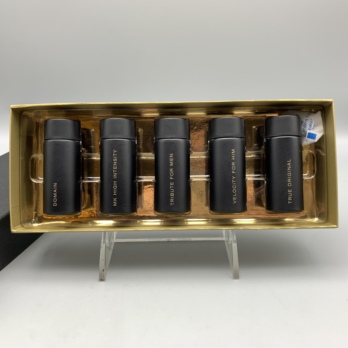 Mary Kay Men's Fragrance Travel Set Mini Colognes Domain Tribute