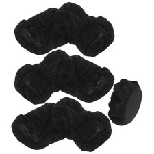 10pcs Reusable Cotton Headphone Ear Covers Protective Stretchable Fabric Covers
