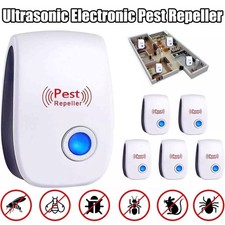 6/10pc Ultrasonic Pest Repeller Control Electronic Repellent Mice Bug Rat
