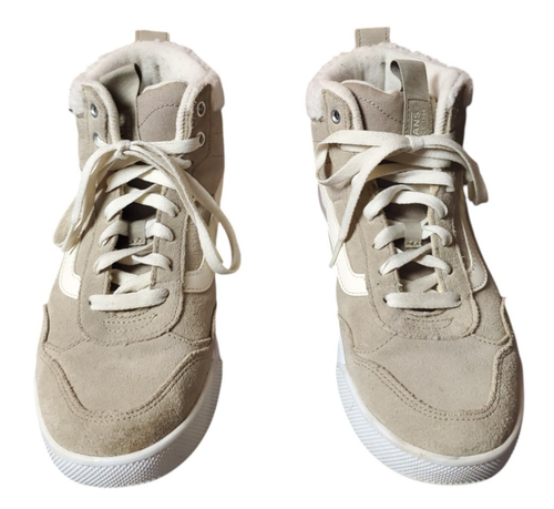 Zapatos Vans Range EXP Hi Vansguard de caña alta gamuza tostada 500383 para mujer talla 10 - Imagen 2 de 6