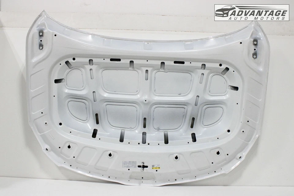 2020 - 2024 起亚 TELLURIDE FRONT HOOD BONNET SHELL 盖板白色三角形原始设备制造商 — 第 2/4 张图片